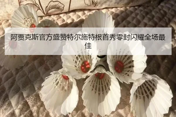 阿贾克斯官方盛赞特尔施特根首秀零封闪耀全场最佳
